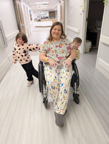 Fighting spirit: Imler woman making comeback from stroke